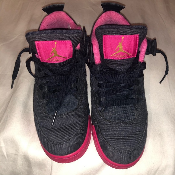 jordan 4 pink denim